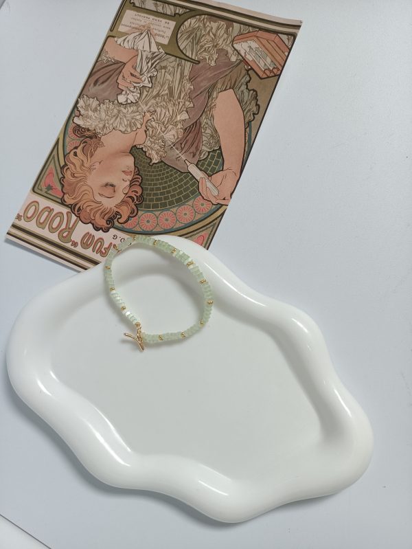 Starrybead | Mint Whisperline Bead Bracelet