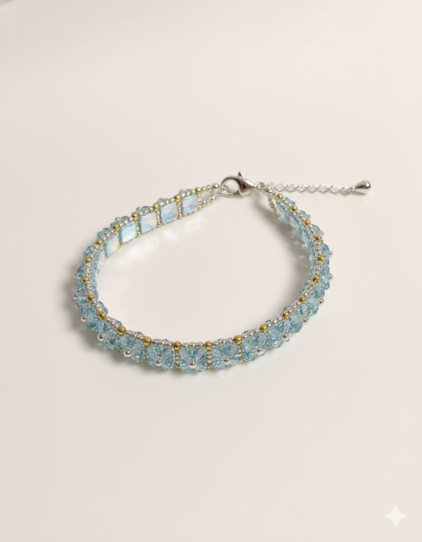Starrybead | Azure Dream glass beaded bracelet