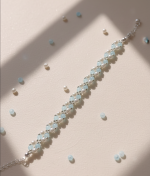 Starrybead | Baby Blue Dream Stretch Beaded Bracelet