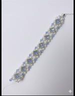 Starrybead | Blue Celeste Crystal Bead Bracelet for Women
