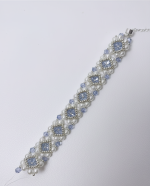 Starrybead | Blue Celeste Crystal Bead Bracelet for Women