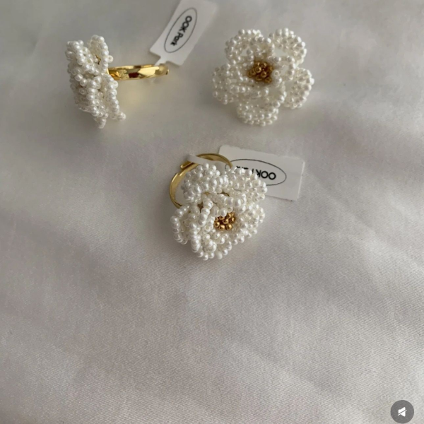 Starrybead | The Camellia Flower Bead Jewelry Set