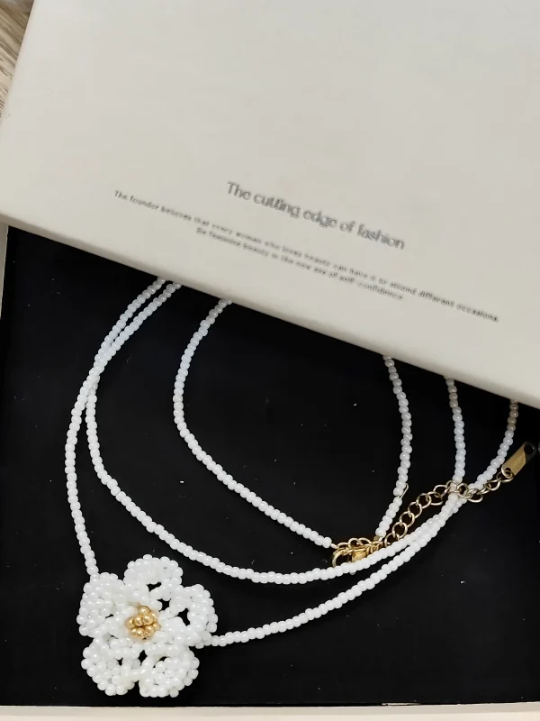 Starrybead | The Camellia Flower Bead Jewelry Set