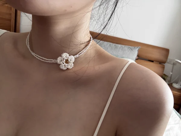 Starrybead | The Camellia Flower Bead Jewelry Set