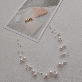 Starrybead | The Celestial Dewdrops beaded necklaces