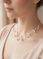 Starrybead | The Celestial Dewdrops beaded necklaces