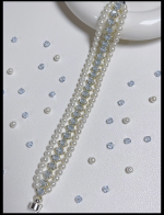 Starrybead | The Frost Queen's Pearls bead bracelet