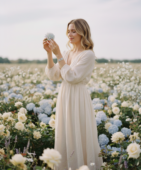 Starrybead | The Frost Queen's Pearls bead bracelet