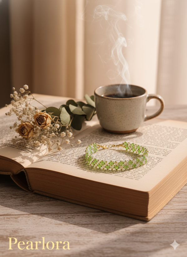 Starrybead | The Giverny Picnic gold bead bracelet