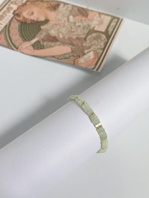 Starrybead | Mint Whisperline Bead Bracelet