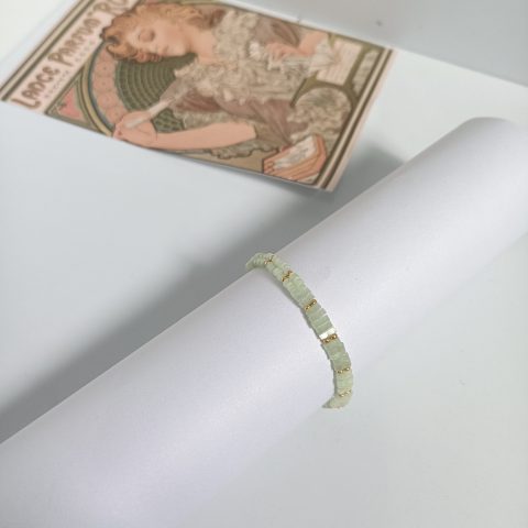 Starrybead | Mint Whisperline Bead Bracelet