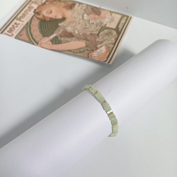 Starrybead | Mint Whisperline Bead Bracelet