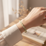 Starrybead | Mint Whisperline Bead Bracelet