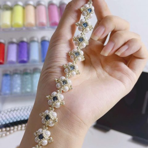 Starrybead | Josephine's Garden gold bead bracelet