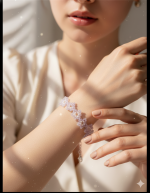 Starrybead | Lavender Starlight Colorful Beaded Bracelet