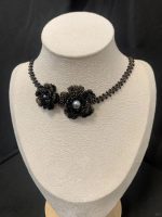 Starrybead | The Midnight Camellia Floral Bead Necklace