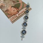 Starrybead | Midnight Dahlia Floral Bead Bracelet