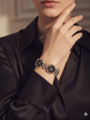 midnight-dahlia-black-bead-bracelet-03