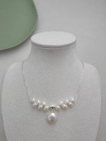 Starrybead | Aphrodite's Dewdrop silver bead necklace