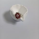 Starrybead | Scarlet Flower Bead Ring