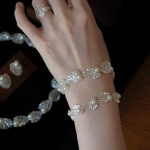 Starrybead | Soft White Ocean Shell Bead Jewelry Set