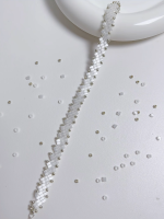 Starrybead | Stairway to the Moon silver bead bracelet