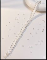 Starrybead | Stairway to the Moon silver bead bracelet