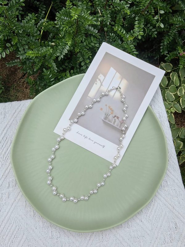 Starrybead | The Swan's Serenade silver bead necklace