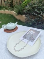 Starrybead | The Swan's Serenade silver bead necklace