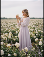 Starrybead | Whispers of Wisteria glass beaded bracelet