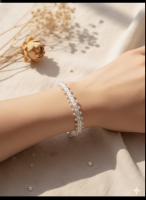 Starrybead | Whisper Pearl Beaded Chain Bracelet for Her