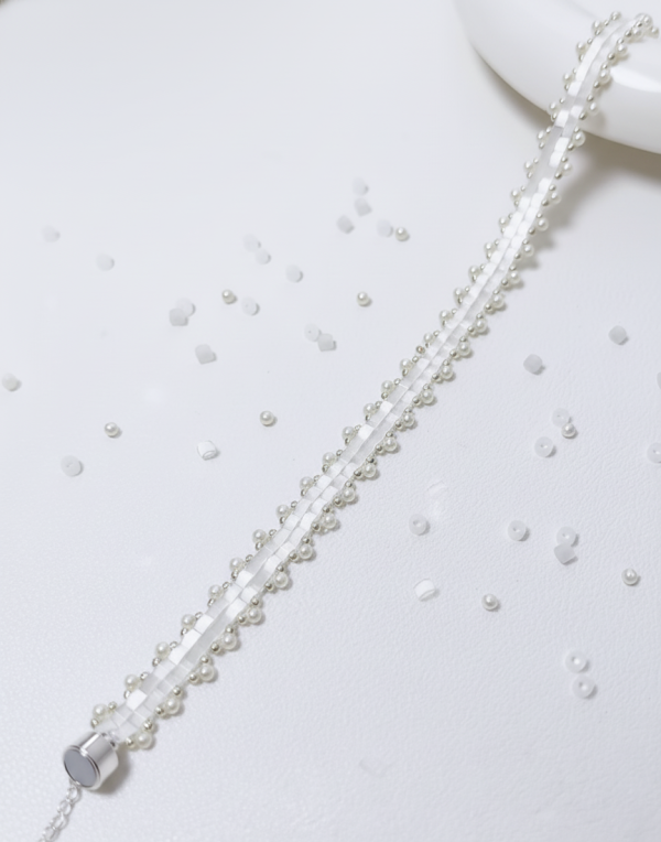 Starrybead | Whisper Pearl Beaded Chain Bracelet for Her