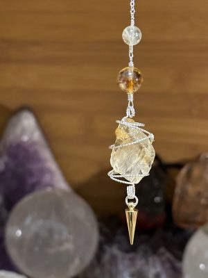 citrine-crystal-pendulum