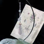 Starrybead Crystal Pendulum Necklace - Rose Quartz or Green Fluorite Healing Dowsing Pendulum for Love, Clarity, Calm & Energy Cleansing