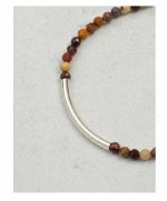 Grounded Intuition: Grey Moonstone, Mookaite Jasper & Freshwater Pearl Wrap Bracelet