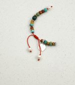 Earthbound Guardian: Yellow Tiger’s Eye, Turquoise & S925 Silver Adjustable Healing Bracelet