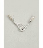 Luminous Purity: Natural Freshwater Seed Pearl & S925 Silver Long Necklace