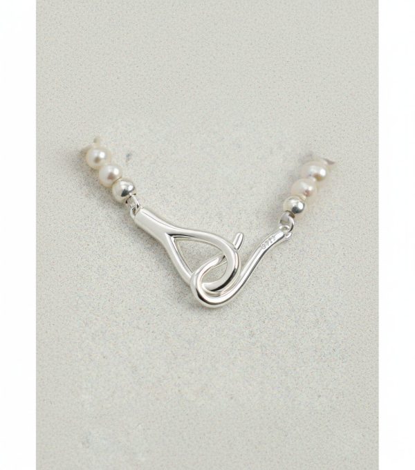 Luminous Purity: Natural Freshwater Seed Pearl & S925 Silver Long Necklace