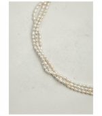 Luminous Prosperity: Brazilian Citrine, Baroque Pearl & Silver Opera Necklace