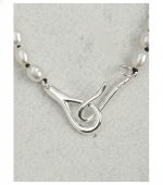 Luminous Purity: 5A Aurora Freshwater Pearl & Sterling Silver Healing Bracelet