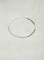 Grounded Intuition: Grey Moonstone, Mookaite Jasper & Freshwater Pearl Wrap Bracelet