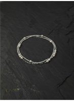 Luminous Purity: Natural Freshwater Seed Pearl & S925 Silver Long Necklace