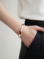 Starrybead Earthly Serenity: Kinam Agarwood, Tiger’s Eye & Seed Pearl Talisman Bracelet