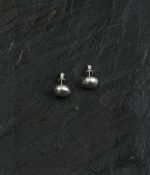 Starrybead Mystic Moon: Natural Grey Baroque Pearl & S925 Silver Healing Studs