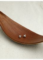 Starrybead Mystic Moon: Natural Grey Baroque Pearl & S925 Silver Healing Studs