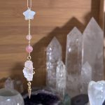 Starrybead Rose Quartz Crystal Pendulum - Natural Pink Crystal for Love, Emotional Healing & Heart Energy Alignment