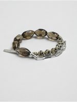 Starrybead Smoky Quartz & Dalmatian Jasper Bracelet - Calm, Structured, Real
