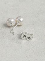 Starrybead Button Pearl Stud Earrings - A Symbol of Self-Acceptance & Gentle Expression