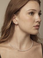 Starrybead Button Pearl Stud Earrings - A Symbol of Self-Acceptance & Gentle Expression