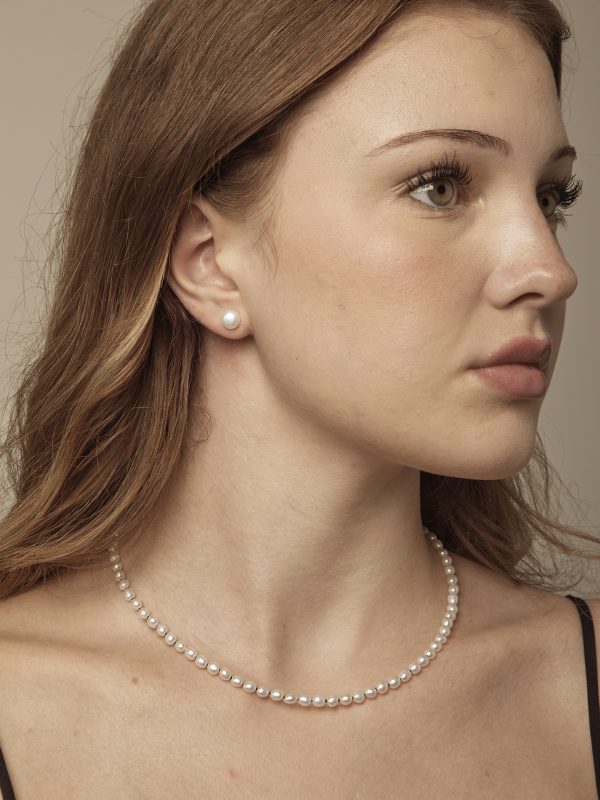 Starrybead Button Pearl Stud Earrings - A Symbol of Self-Acceptance & Gentle Expression